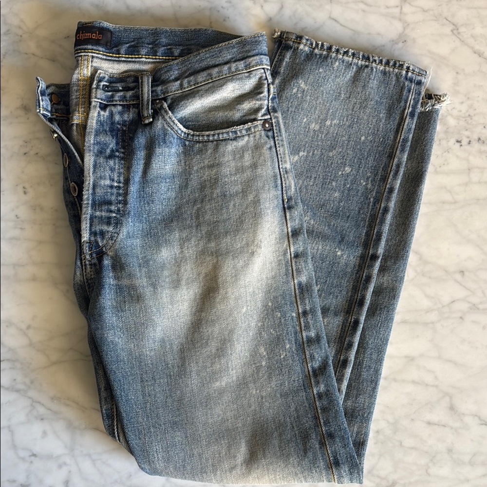 Chimala Women's Slim Boyfriend Jeans - Blue 25